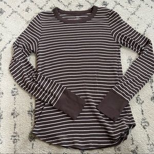 Aerie Striped Thermal Medium